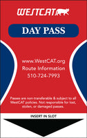 Fixed Route Single-Day Pass General Public (Age 6-64) Pack of 5
